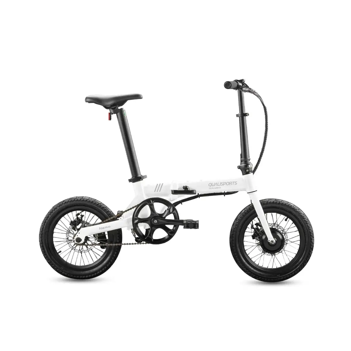 Qualisports Nemo - Ultra-Light Folding E-Bike – Top Speed 16Mph - 250W 4