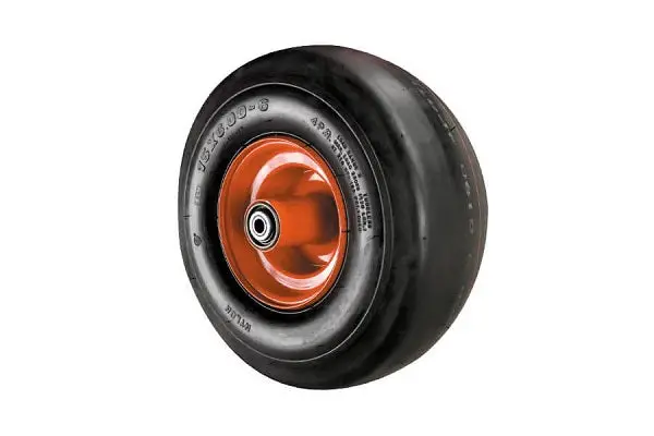 (022-0003-00) Bad Boy 15 X 6.00-6 No Flat Front Tire & Wheel Assembly (Black) For Rogue Models 1