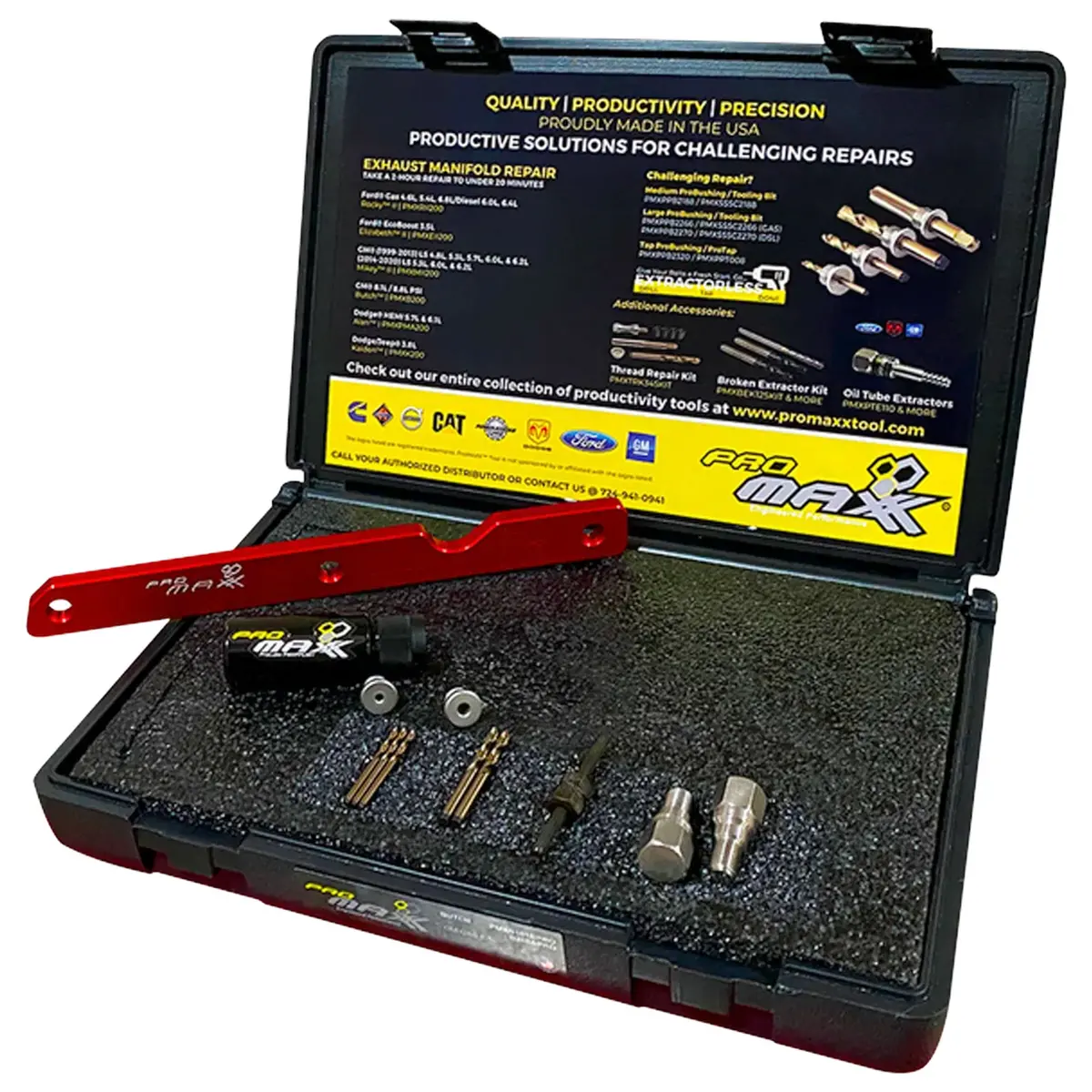Gm 8.1L, 8.8L Psi Exhaust Manifold Broken Bolt Repair Kit - Butch 1