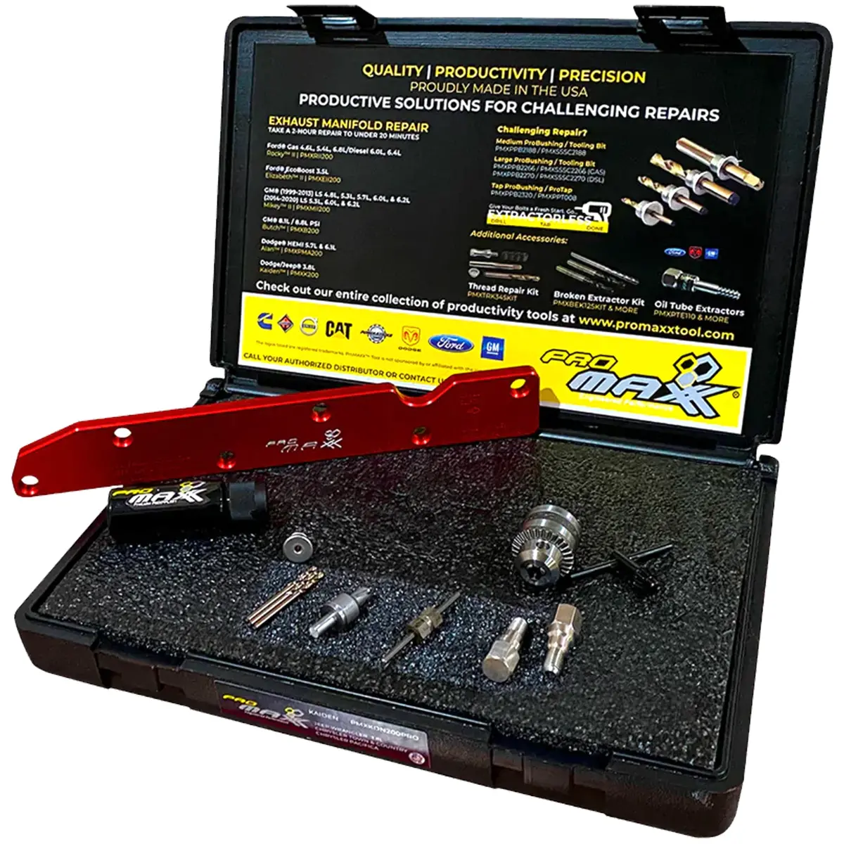 Jeep Wrangler, Chrysler Town And Country, Pacifica 3.8L Exhaust Manifold Broken Bolt Repair Kit - Kaiden 1