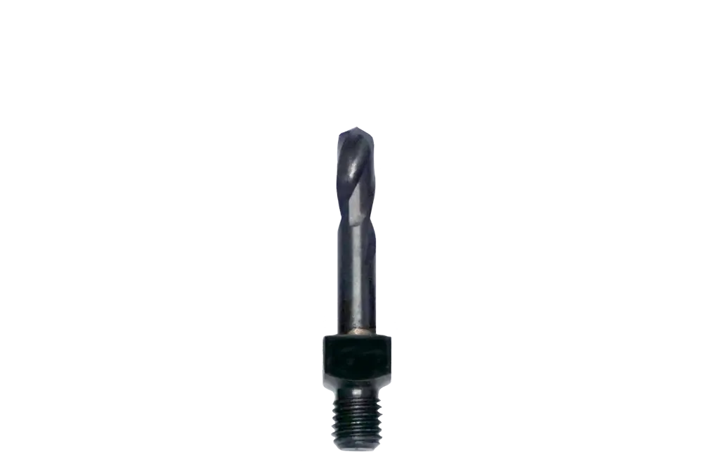 Threaded Cobalt Drill Bit Short - 3/16In Dx.75In L Cutting Length • 1/4 X 28 Tpi (Thd) 1