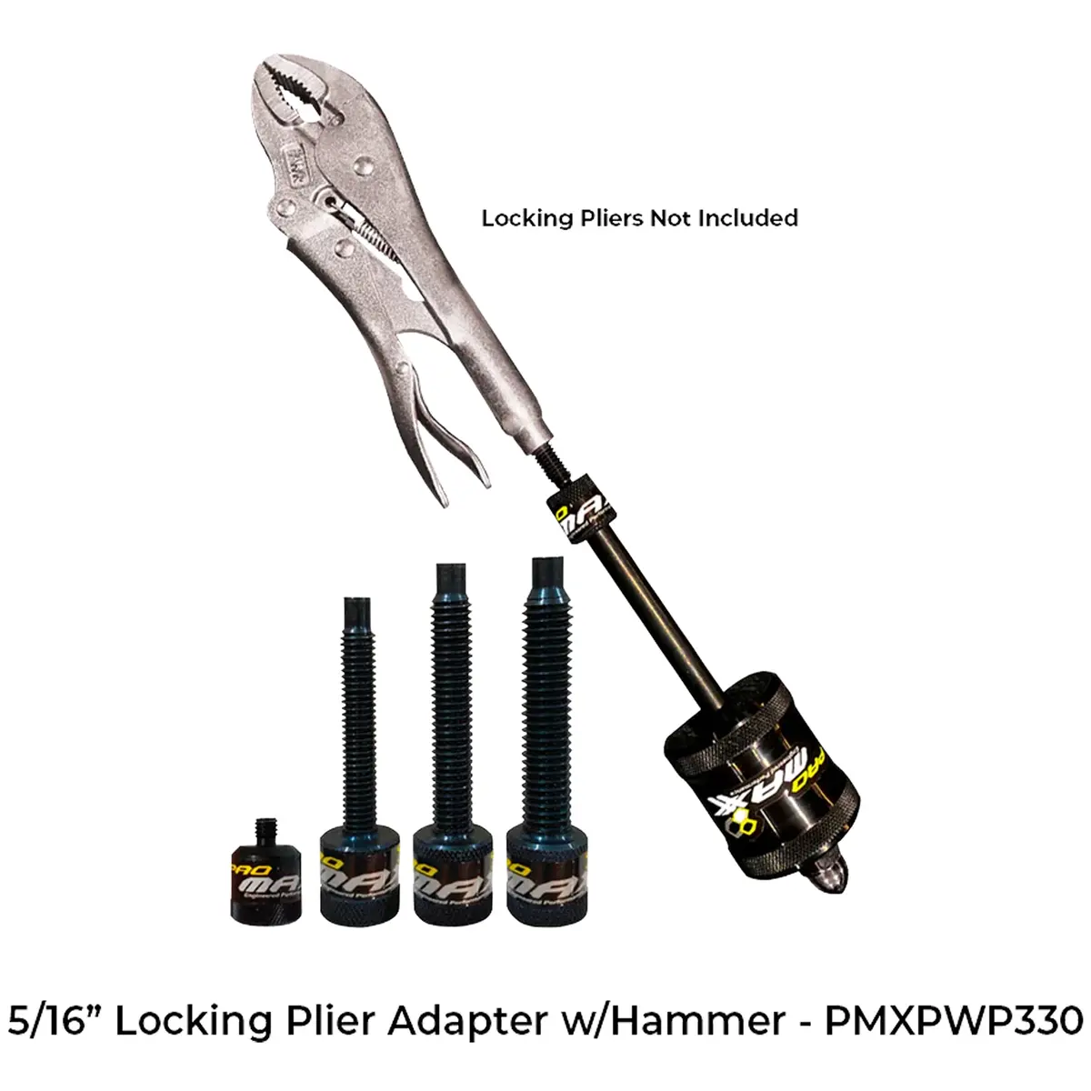 Locking Plier Adapters With Slide Hammer Assembly Option For Connectivity And Increased Pulling Power 1