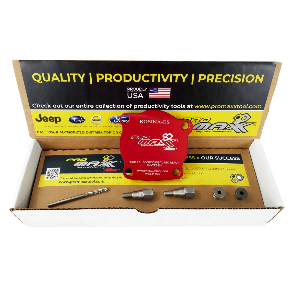 Ford 1.0L Ecoboost® Turbo Repair Kit – Ecosport & Bronco Sport, Fast On The Vehicle Repair - Extractorless™ 1