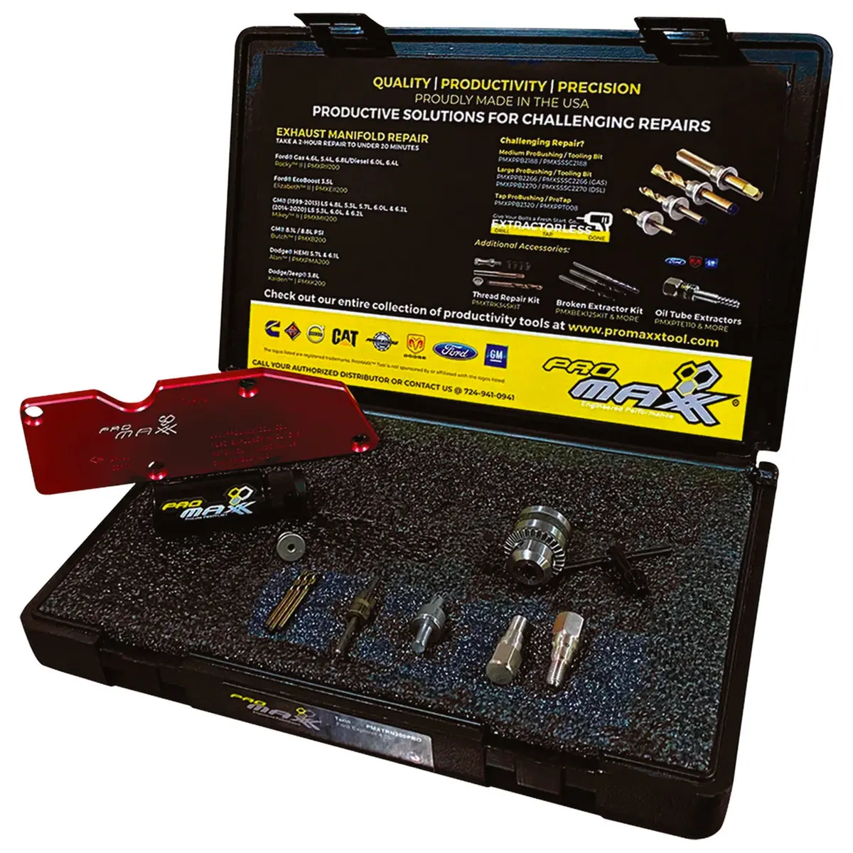 Ford 4.0L Explorer Exhaust Manifold Broken Bolt Repair Kit - Tarin 1
