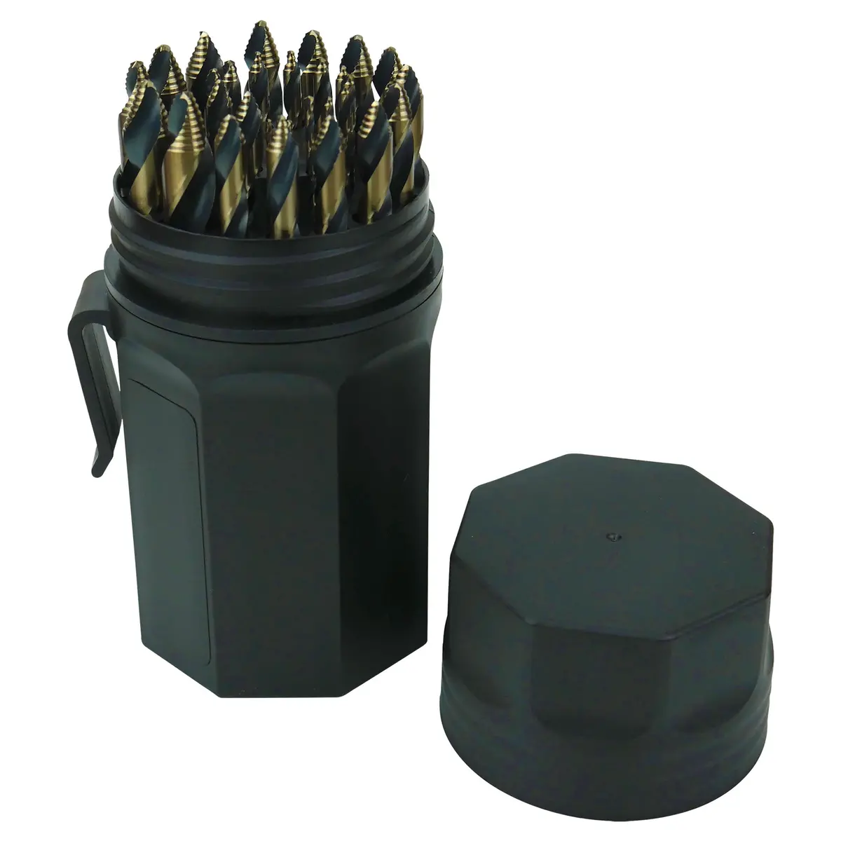 Vortex Point Angled Drill Bits 1/16-1/2 X 64Ths Mechanics Length 29-Piece Type 250-Vt 1
