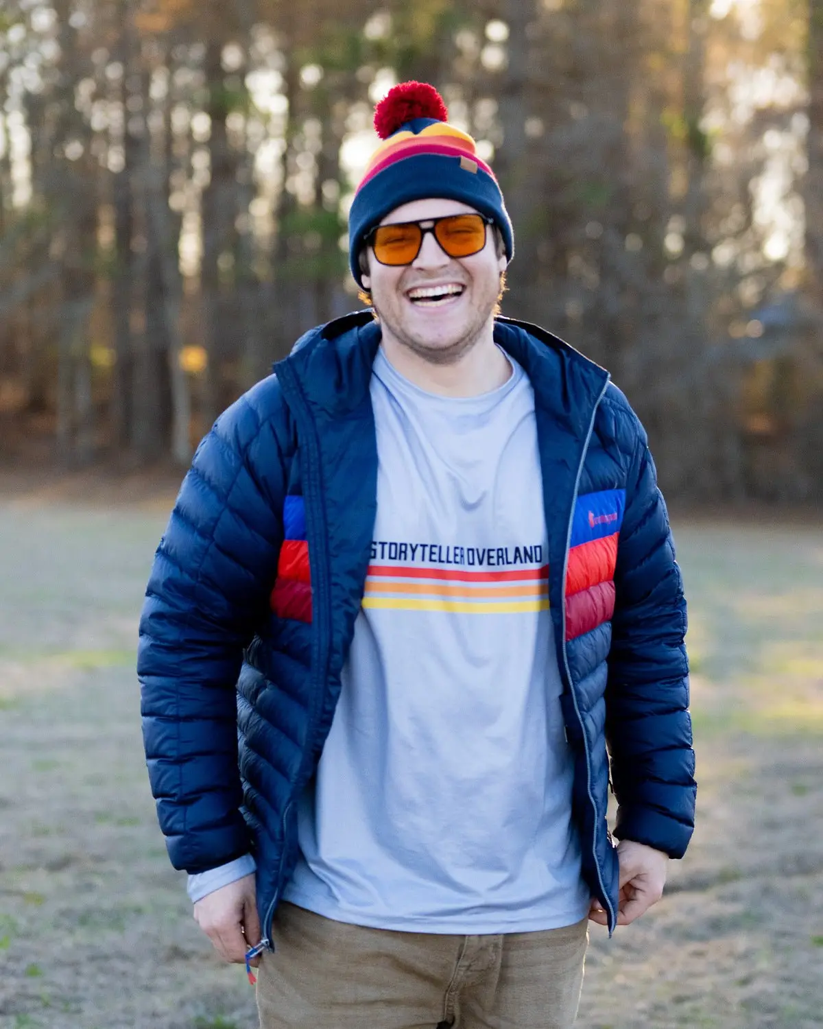 Multicolor Pom Beanie 1