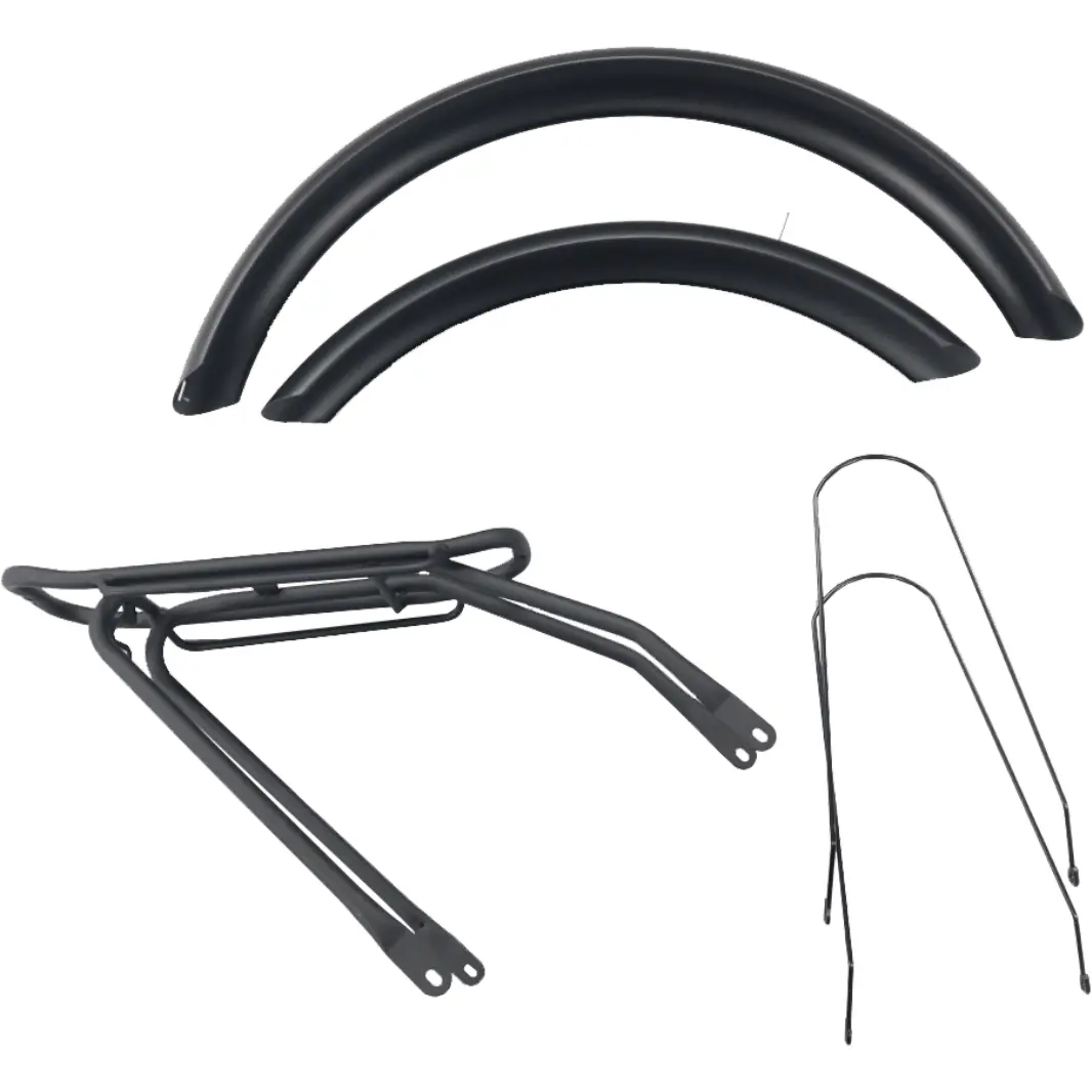 Revi Bikes Rear Rack And Fender Bundle (For Predator) 1
