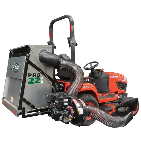 Peco 3-Point Hitch Pro 22Dfs 17.6 Bushel Powered Dump-Able Aluminum Bagger W/ Briggs & Stratton 14Hp Vanguard Electric Start (752207) 1