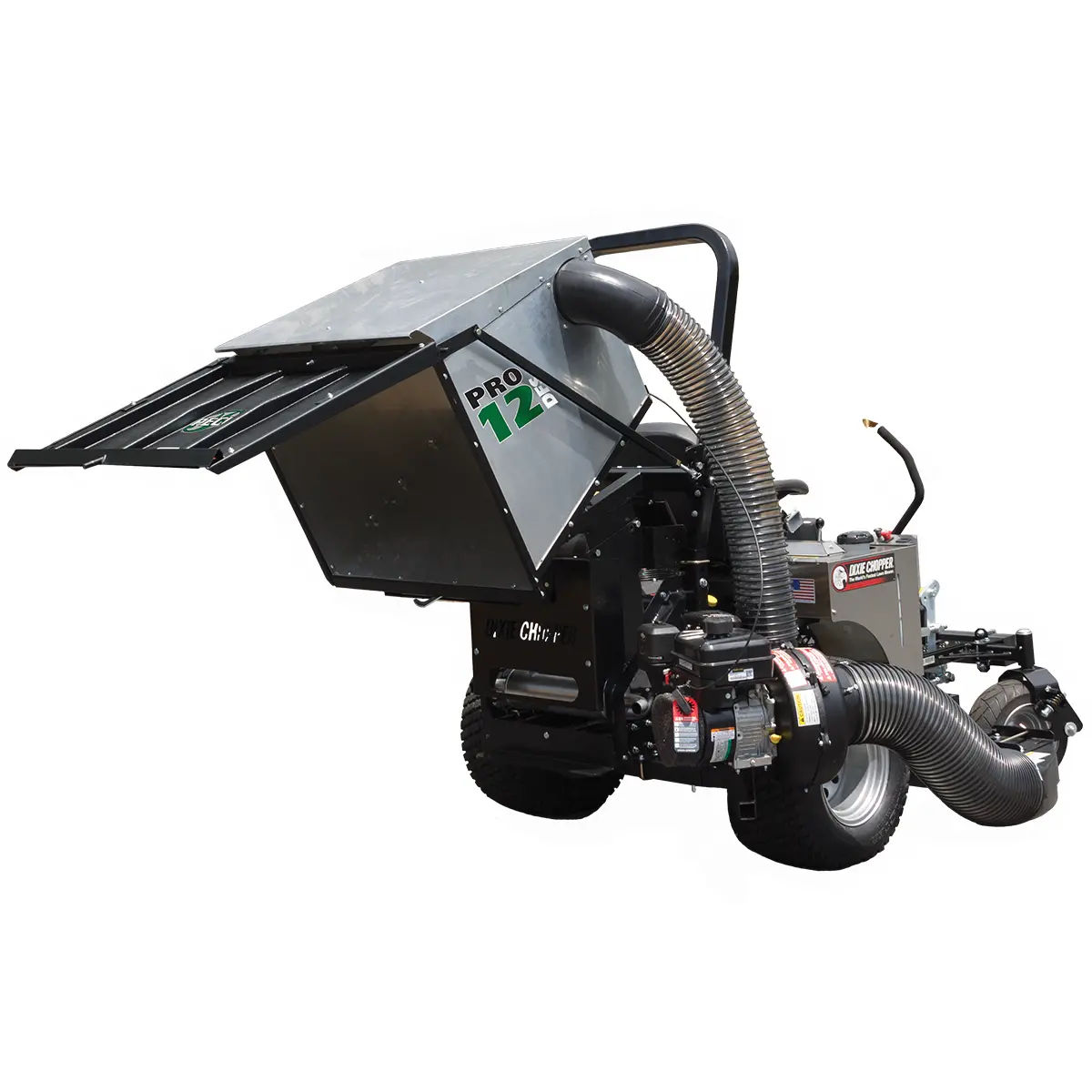 Peco Bush Hog Pro 12Dfs 8 Bushel Powered Dump-Able Aluminum Bagger W/ Pto-X Drive (47651201) 2