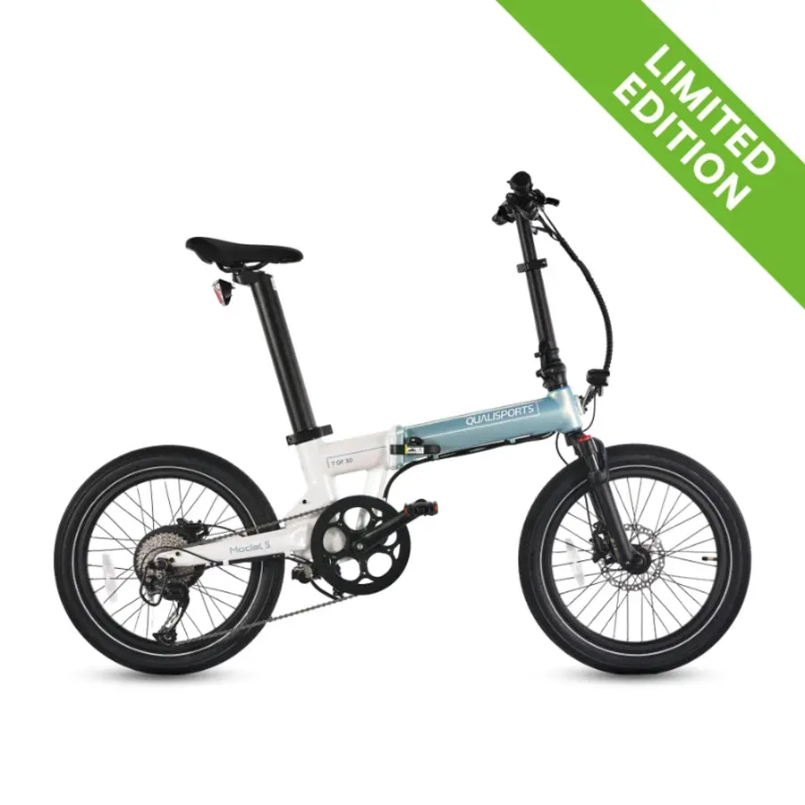 Qualisports Model 5 - Limited Edition Folding E-Bike With Hub Motor - Top Speed 20Mph - 500W 1