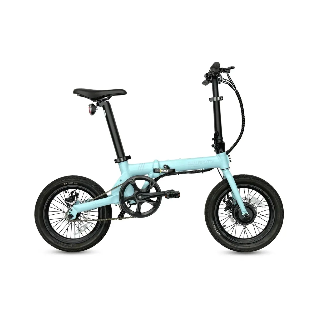 Qualisports Nemo - Ultra-Light Folding E-Bike – Top Speed 16Mph - 250W 4