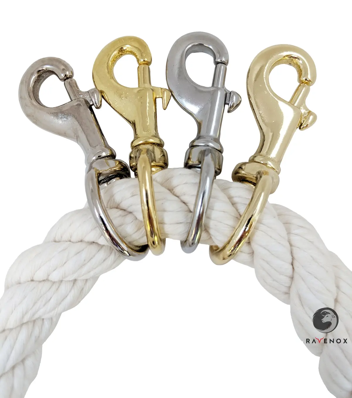 1-Inch Heavy Duty Metal Swivel Bolt Snaps 1
