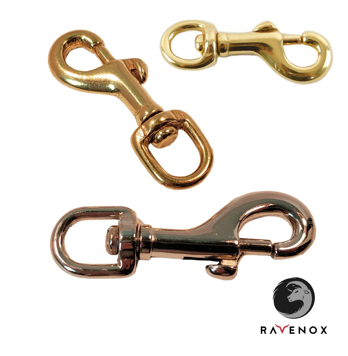 3/8-Inch Heavy Duty Metal Swivel Bolt Snaps 1