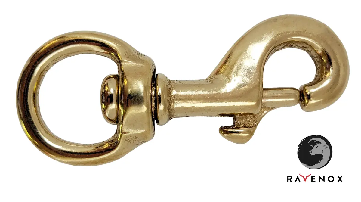 3/4-Inch Heavy Duty Metal Swivel Bolt Snaps 1