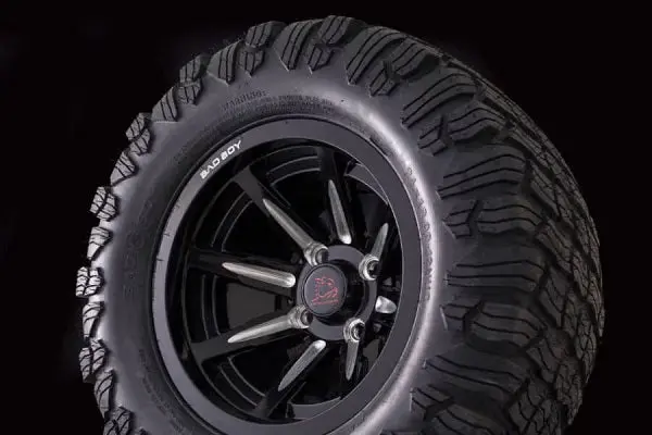 (022-4225-00) Bad Boy Zt Elite Black Aluminum Wheel & Reaper Tire Combo 23X11-12 (1 Wheel, 1 Tire) 1