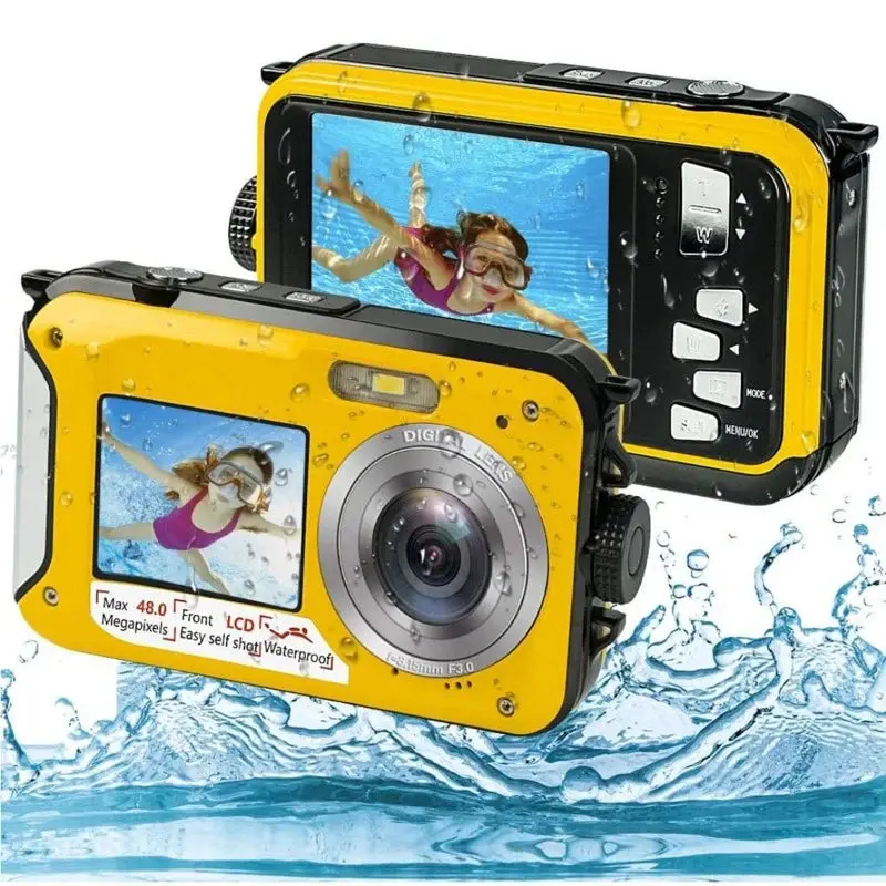 Waterproof Digital Double Screen Camera 1