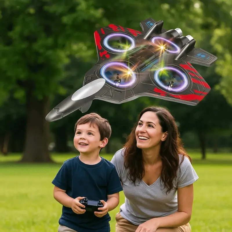 Fix-Wing Quadcopter Airplane Fighter 1
