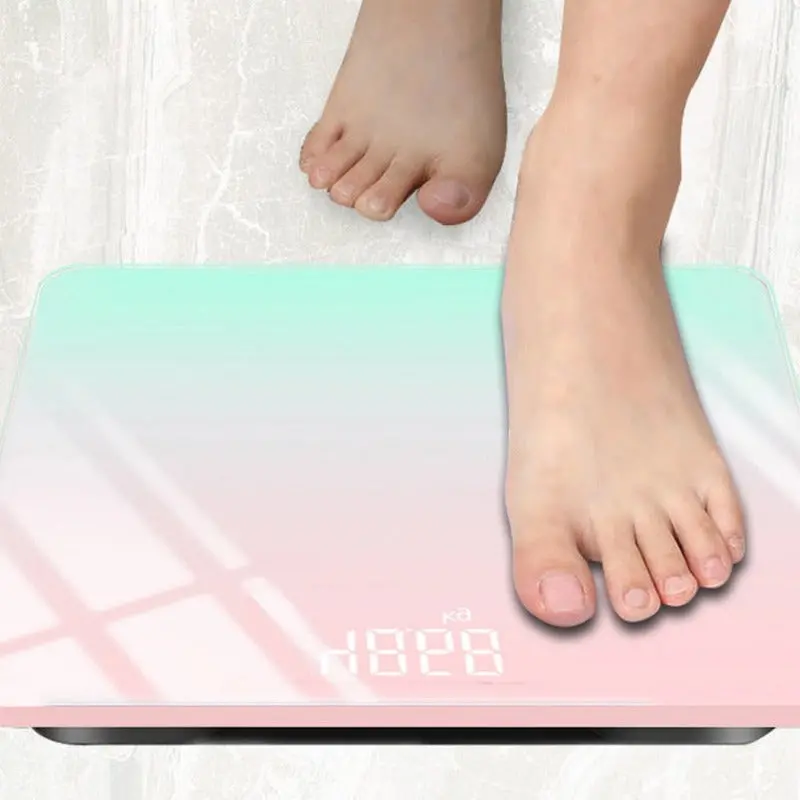 Colorful Led Bathroom Floor Scales 1