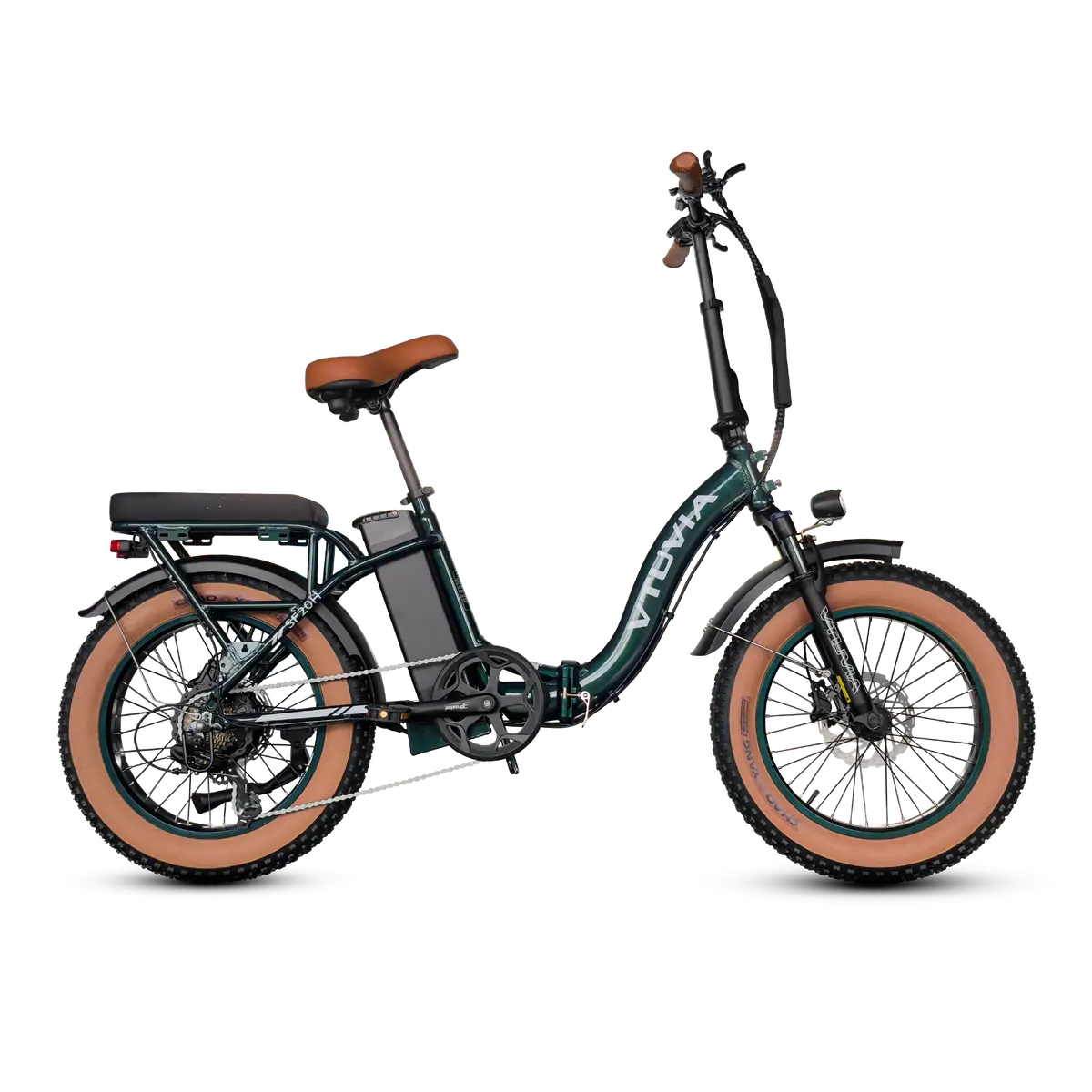 Vtuvia Sf20h Folding Ebike Green 1