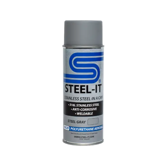 Steel-It Steel Gray Polyurethane Aerosol 1