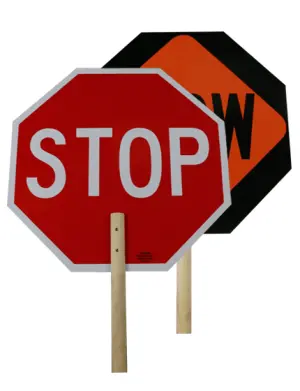 Stop/Slow Paddle Nr 1