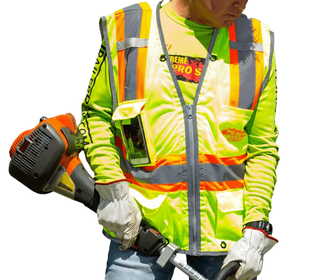 Crew Protection : Class-2 High-Visibility Safety Vest (Sv001) 1