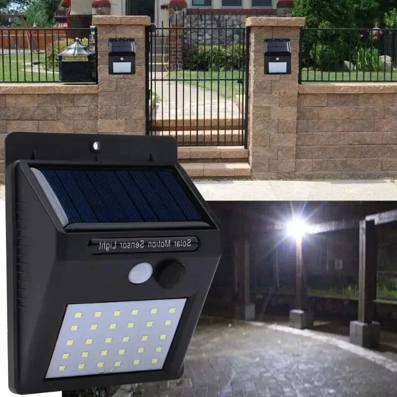 144 Led Solar Powered Yard Light 1