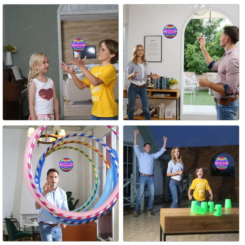 Magic Flying Ball With Led Light 1