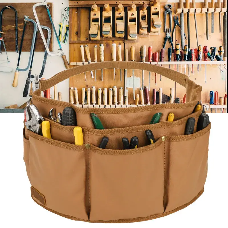 Large Capacity Waxed Canvas Apron 1