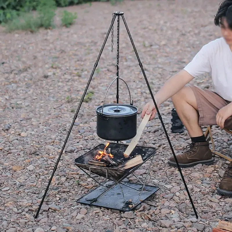 Aluminum Alloy Tripod Cooking Stand 1