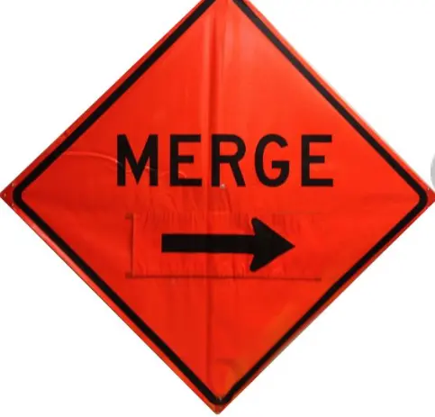 Velcro Arrow For Roll-Up Sign 1