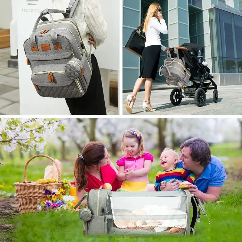 Large Capacity Nappy Travel Bag 1