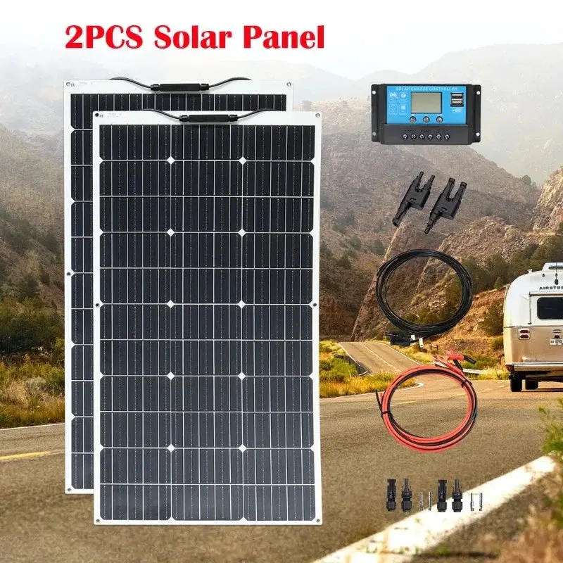 Flexible 200W Solar Power Systems 1