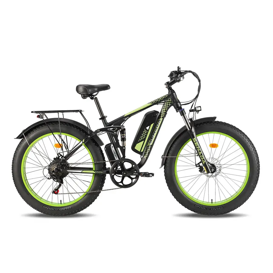 Senada Viper Plus - Aggressive Off-Road Electric Fat Tire Mountain Bike - Top Speed 28Mph - 1000W 1