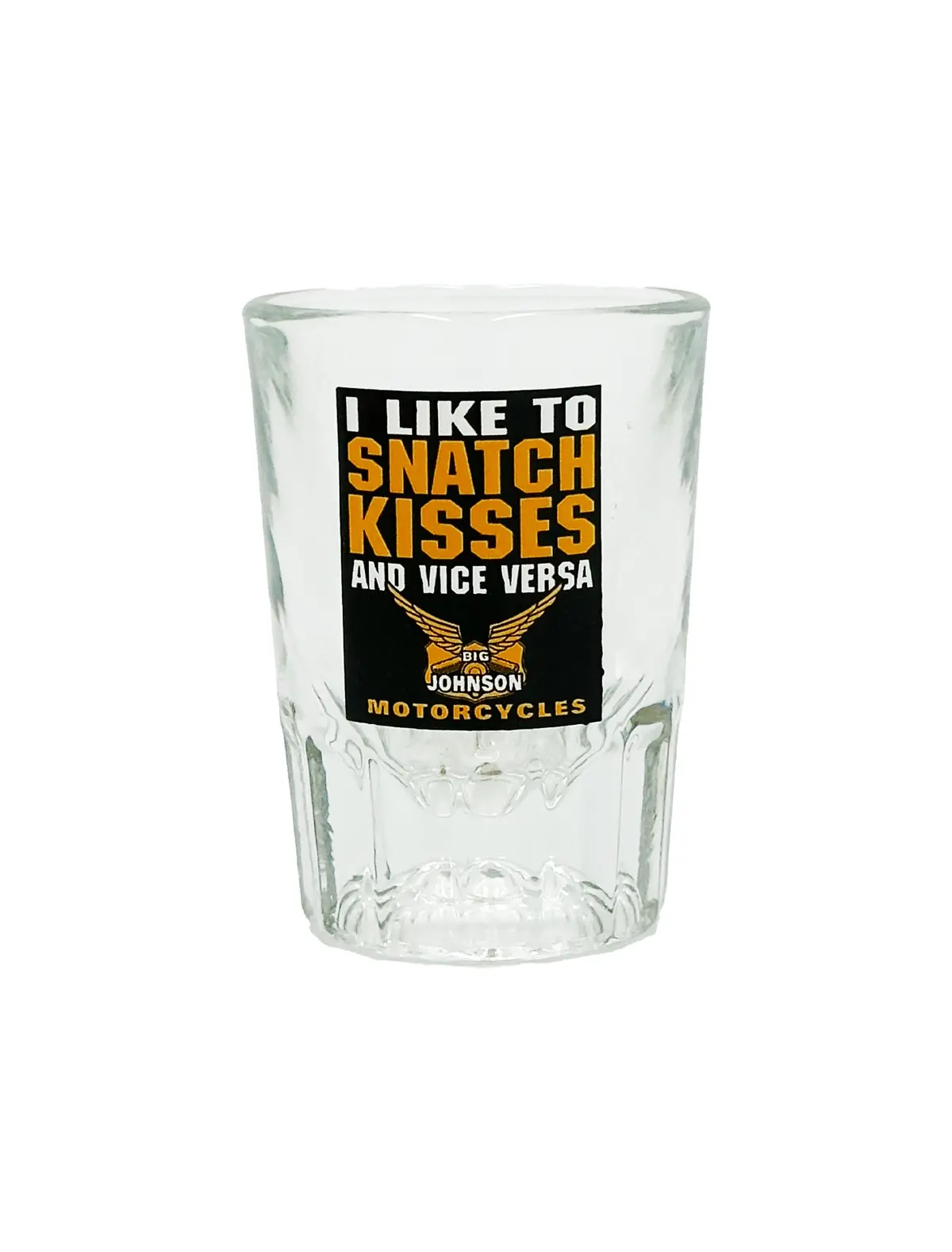 Snatch Kisses - Shot Glass 1