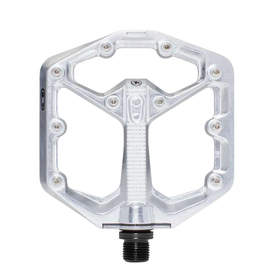 Stamp 7 Small Alloy Flat Pedals - Silver Edition 1