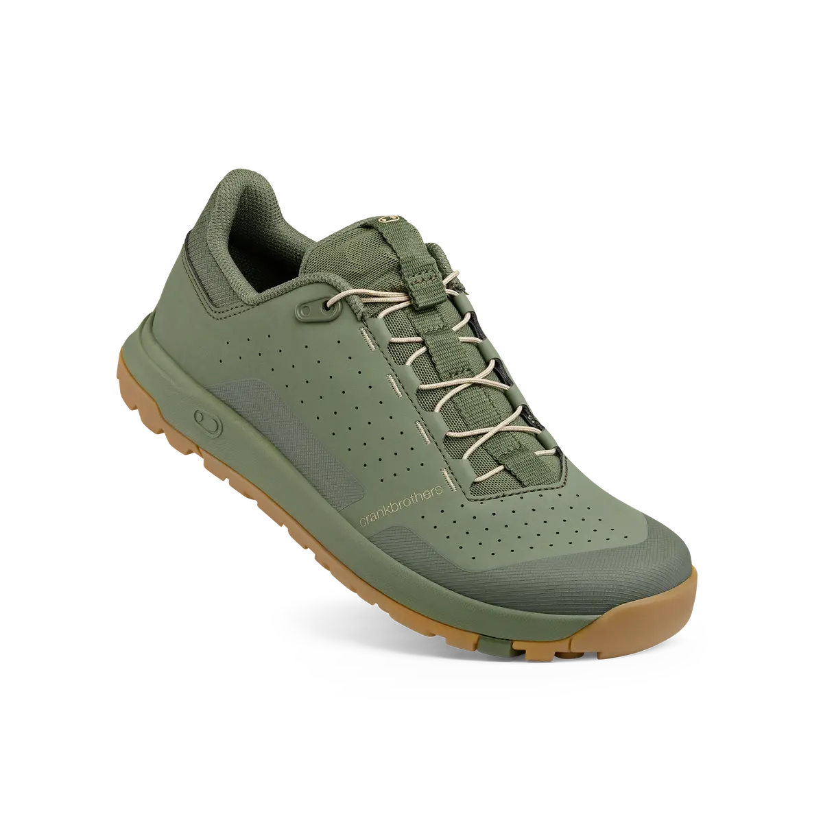 Stamp Trail Speed Lace Flat Shoes - Green/Gum 1