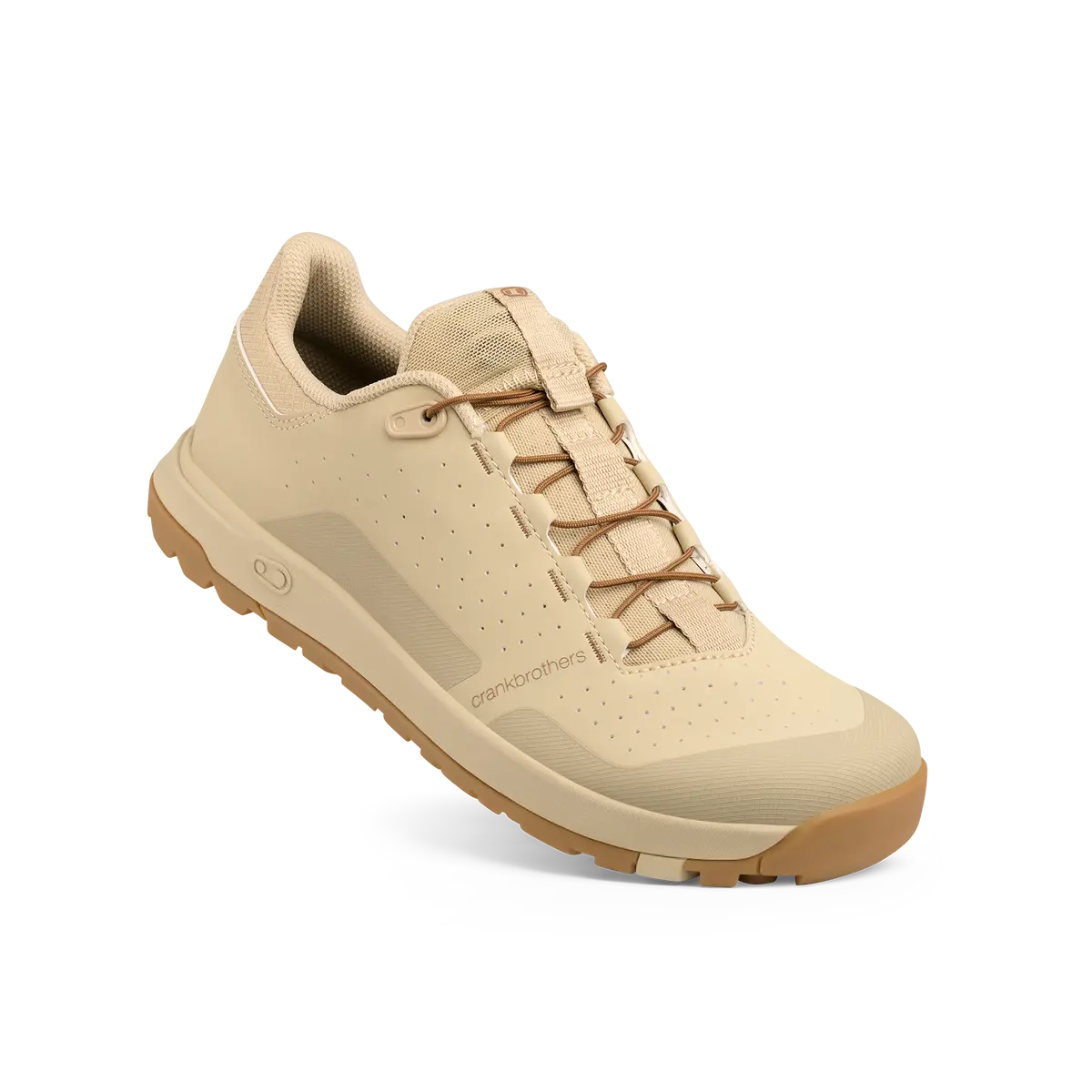 Stamp Trail Speed Lace Flat Shoes - Sand/Gum 1
