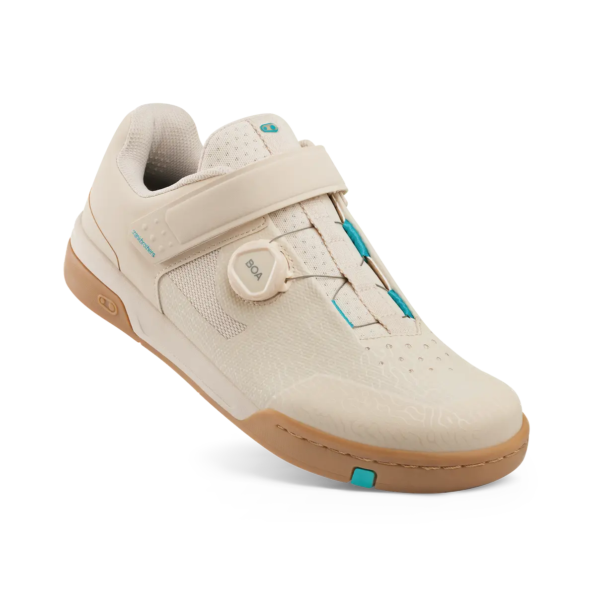 Stamp Boa® Flat Shoes - Sand/Teal 1