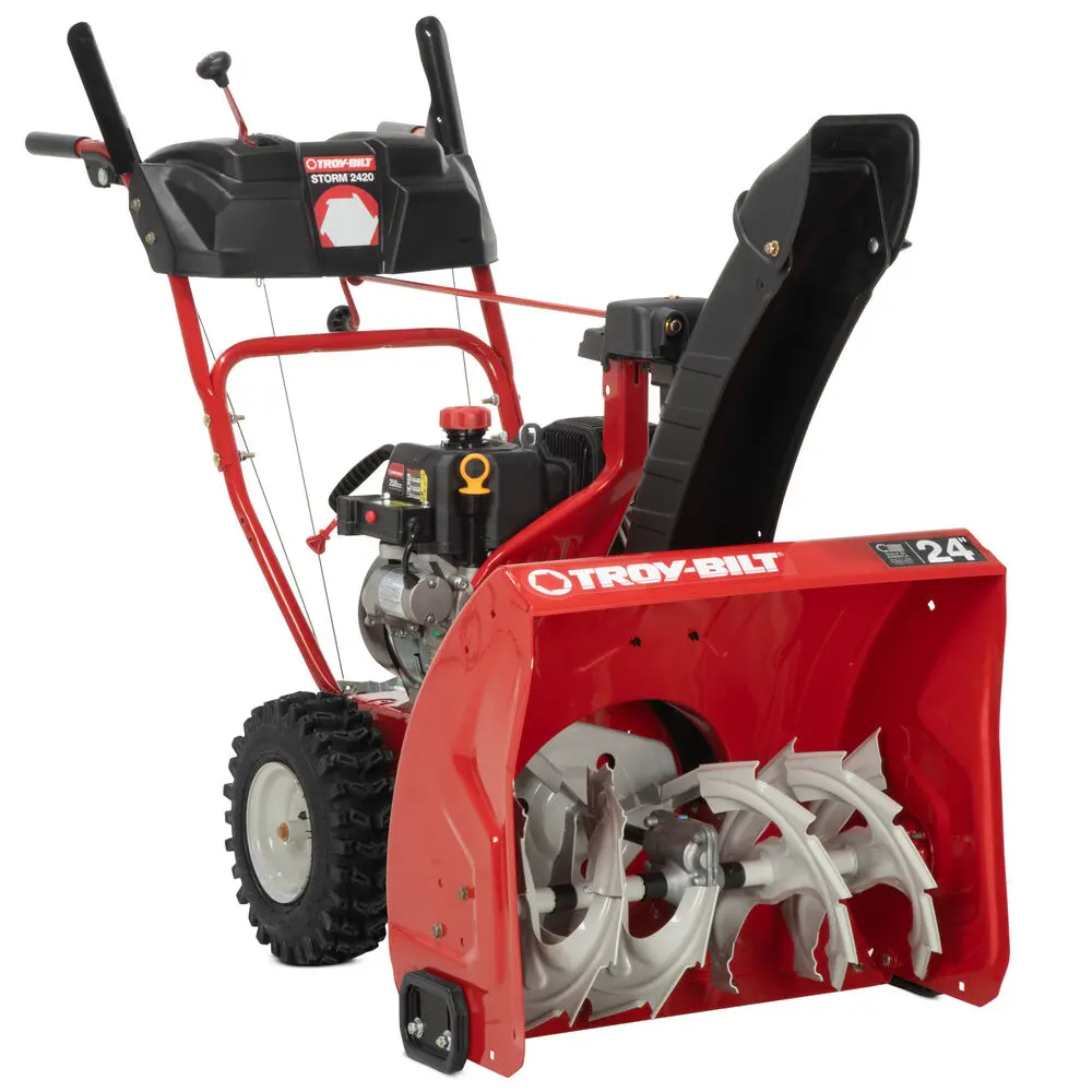 Troy-Bilt 24" Two-Stage Storm 2420 Snow Blower (31Cs6kn2b66) 1