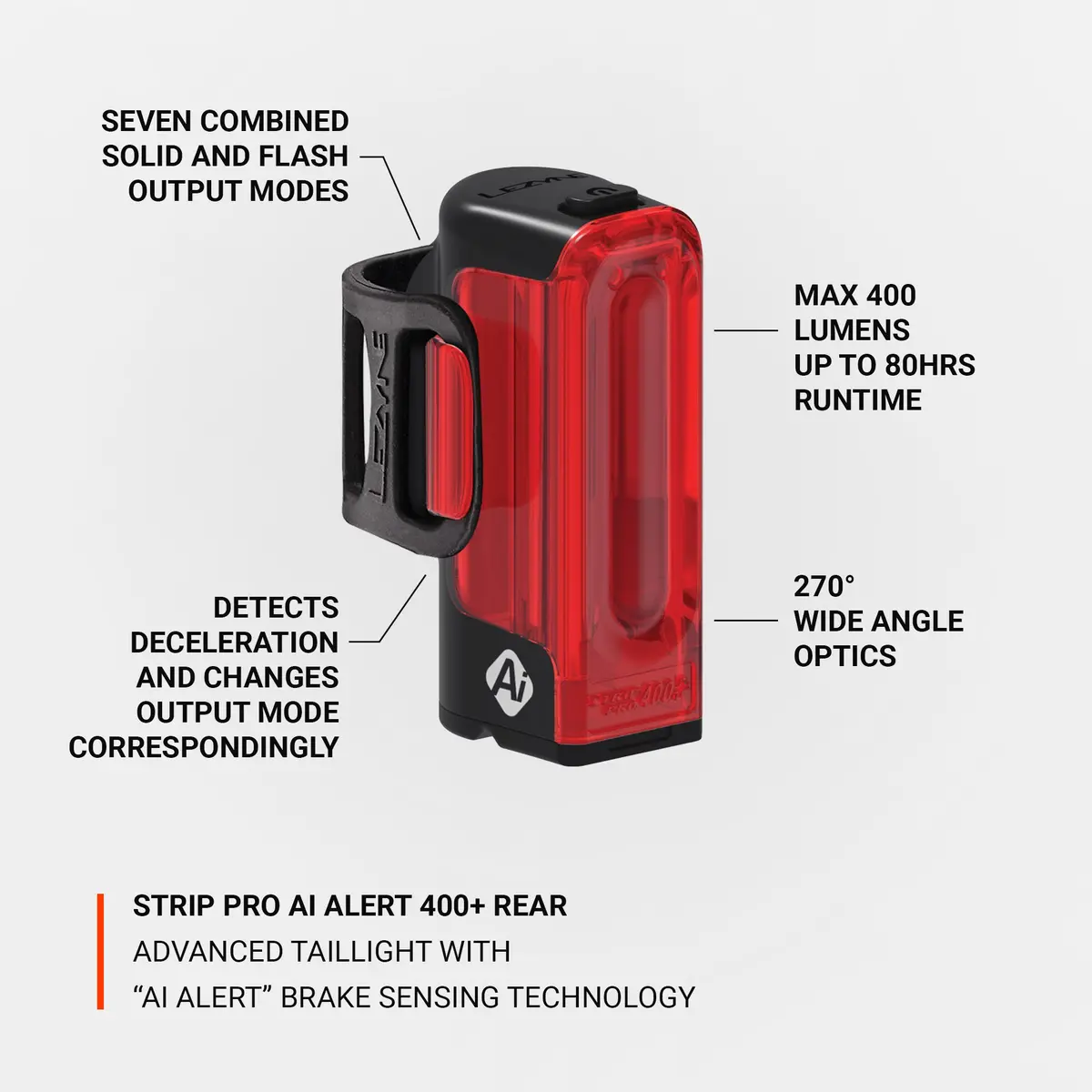 Strip Pro Ai Alert 400+ Rear 2