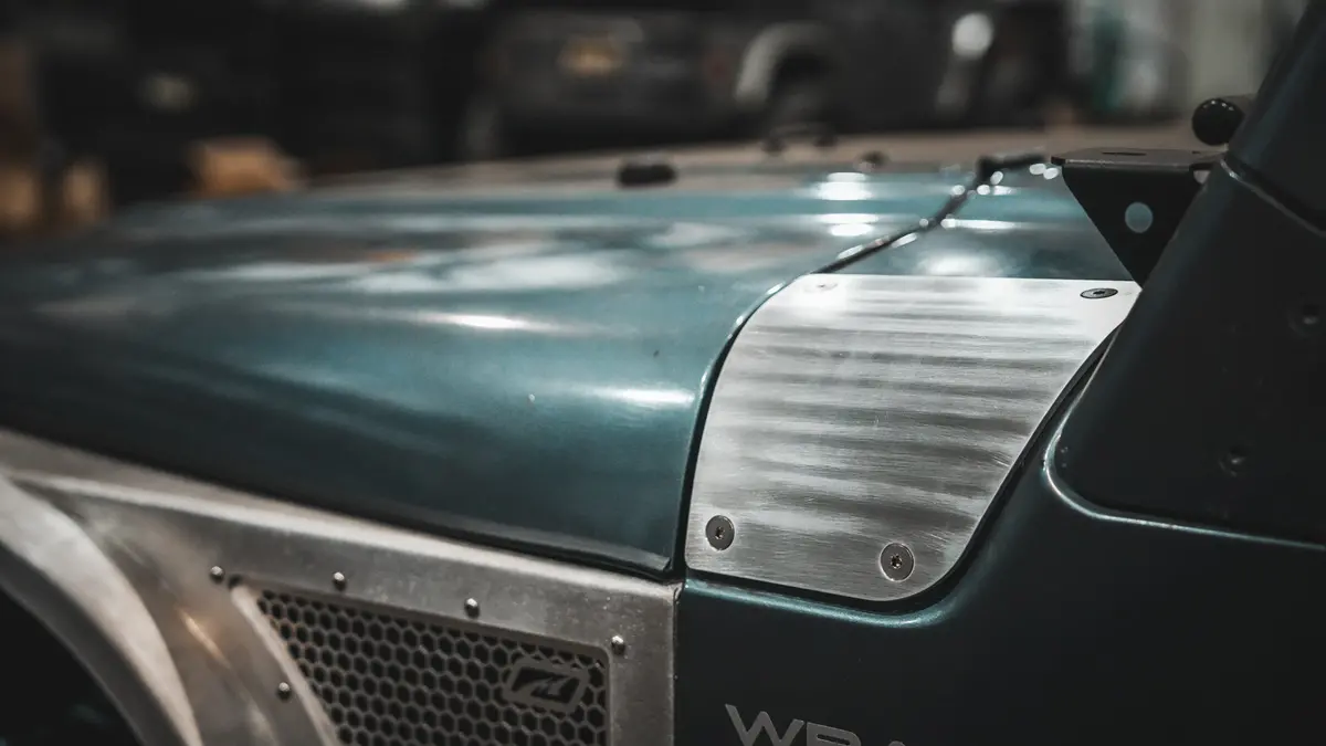 Aluminum Cowl Armor For Jeep Tj Lj 1