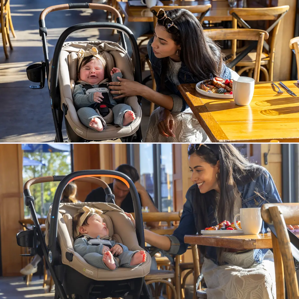 Build Your Own Custom Travel System! Shyft Intuiti+ Travertine & Revolve180 Litemax Nxt W/ Sensorysoothe 2