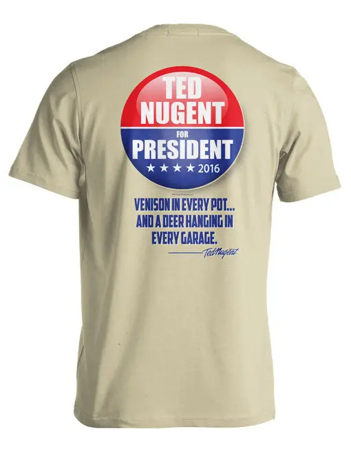 Ted For President Button 1