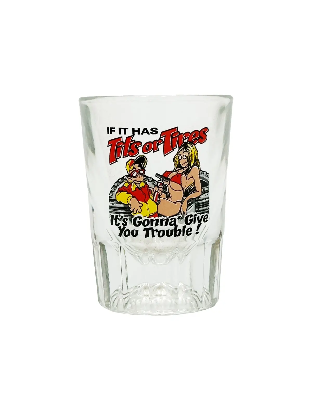 Tits Or Tires - Shot Glass 1