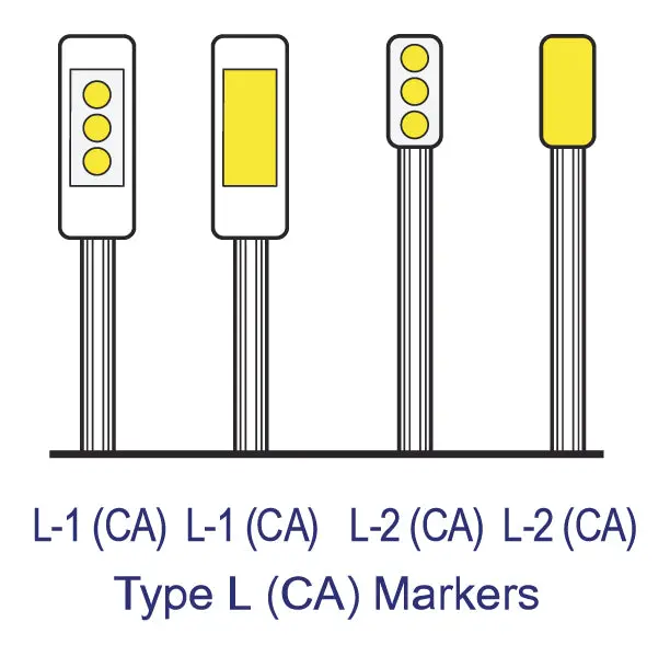 Type L Utility Pole Marker Util. Pole 1