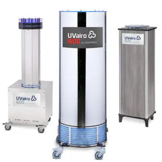 Uvairo Uv-C Air Sanitizing - Three (3) Sizes To Choose 1