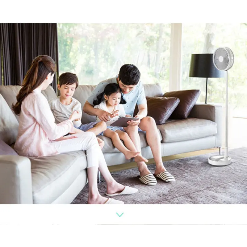 Rechargeable Mini Folding Floor Fan 1