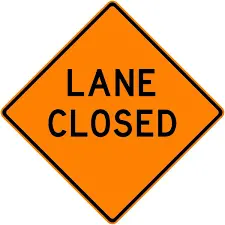Lane Closed C30 1