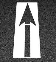 Stencil Arrow Shaft Straight P 1